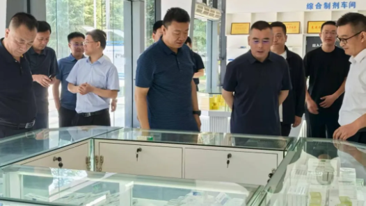 甘肃省药品监督管理局党组书记、局长吉永锋到独一味制药考察调研 助力企业高质量发展